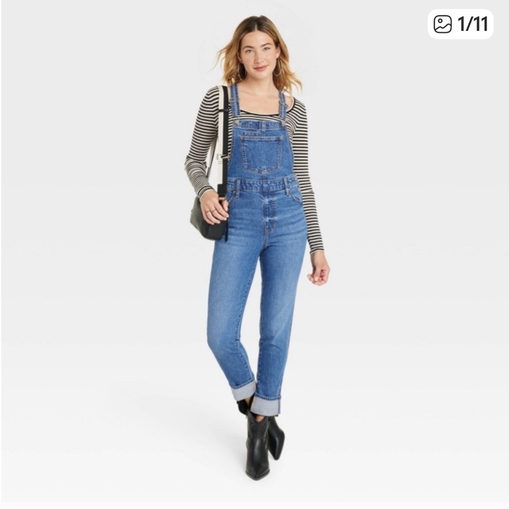 Universal Thread Blue Women Jeans Overalls